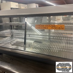 Vitrine de présentation chauffante CombiSteel - 3 étages (186L )