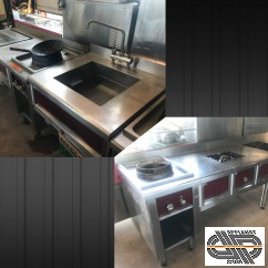 Ligne cuisson 5m70 - gamme 800 - Resto Asiatique - Wok