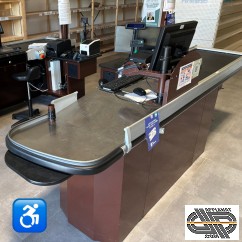Sortie caisse 3m00 RASEC RETAIL – ALIZE | checkout PMR