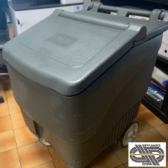 Chariot transport glace 57 kg Follet SmartCART | Parois et couvercle isolés