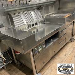 Show Cooking ALTO 2 - TECNOX par EBERHARDT | Station cuisson électrique avec aspiration intégrée