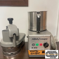 Cutter professionnel - Robot coupe R 402 combiné