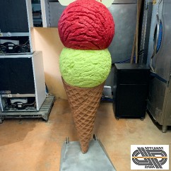 Stop trottoir Glace géante 160 cm