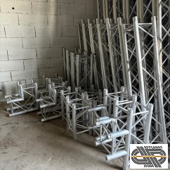 Lot de structures truss 290 mm ASD : poutres 3m 1m 1,5m 0,5m + angles + tés + manchons
