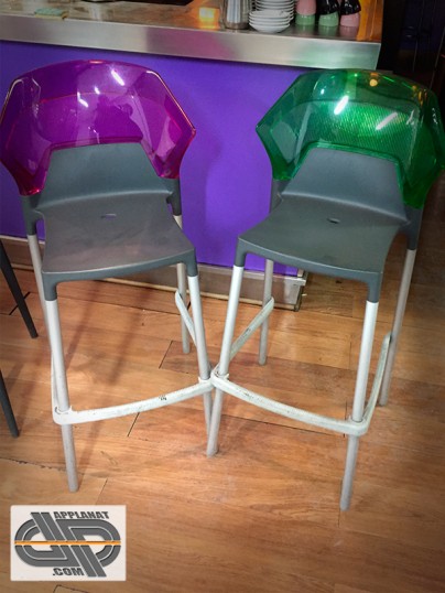 tabouret bar colores violet vert PAPATYA EGO