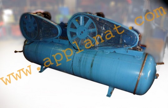 Compresseur d'air à pistons double
