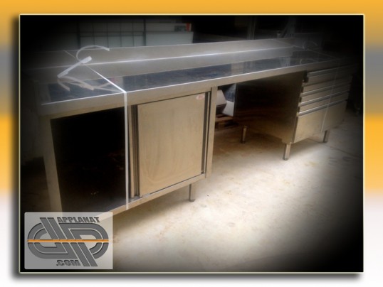 Table Pizza Inox 3m00