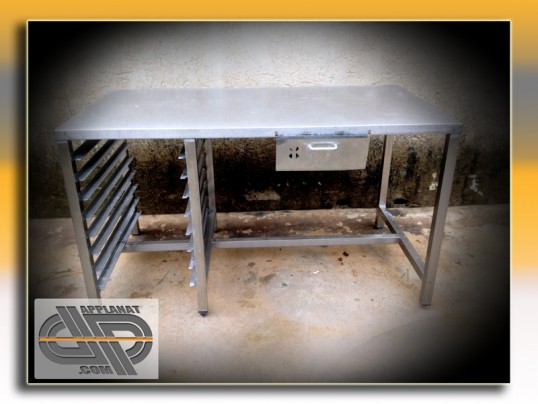 Table inox patisserie 1500x800
