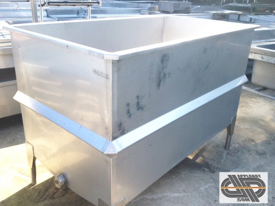 Cuve rectangulaire inox 1000 litres
