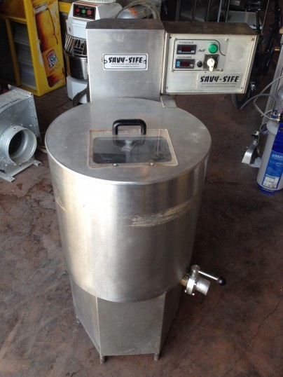Tempéreuse Batch tank fondoir à chocolat 60 Kg - SAVY & SIFE
