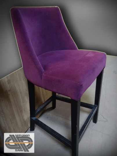 Tabouret bar violet