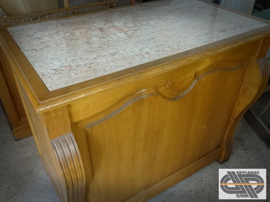 Banque d'accueil retro