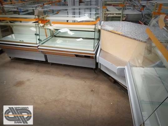 Vitrines boulangerie point chaud