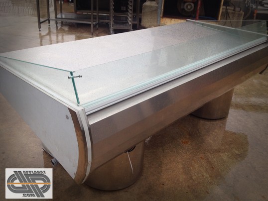 Vitrine poissonnerie 2m50