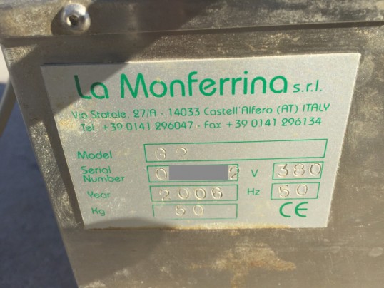 plaque sigaletique Monferrina