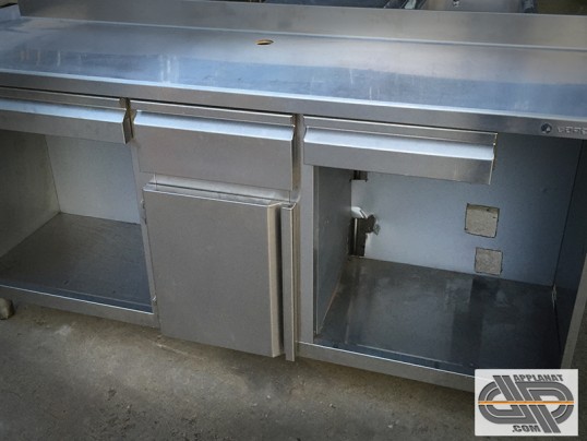 Table cafetière inox 2m coreco