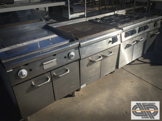 Ligne de cuisson 2m80