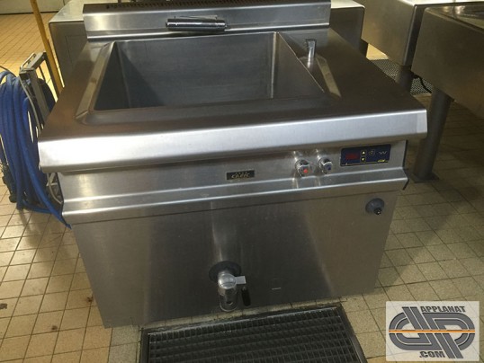 marmite gaz bain marie vu de face