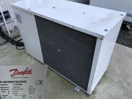 Groupe de condensation Danfoss 114X7066 ( moteur froid étanche pour installation en exterieur)