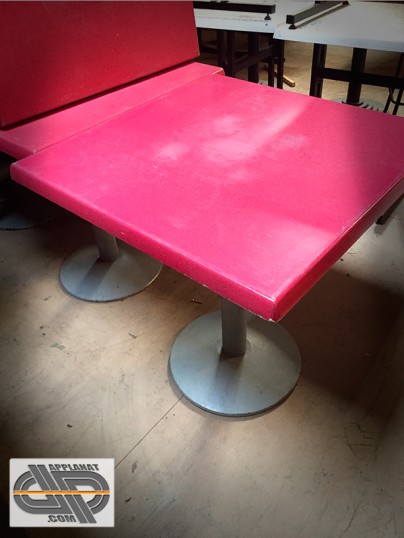 Lot de tables bistrots d'occasion