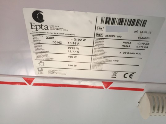 plaque signaletique EPTA COSTAN BONNET NEVE