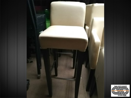 tabourets restaurant beige simili cuir occasion 100 % pro