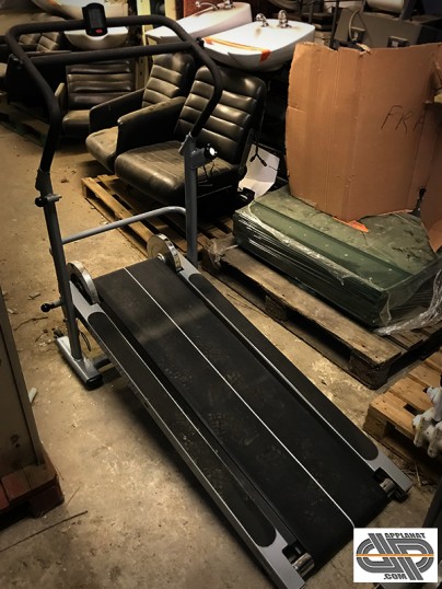 Tapis roulant mécanique simple WALKEXERCISE tapis de marche - materiel de salle de sport fitness ...