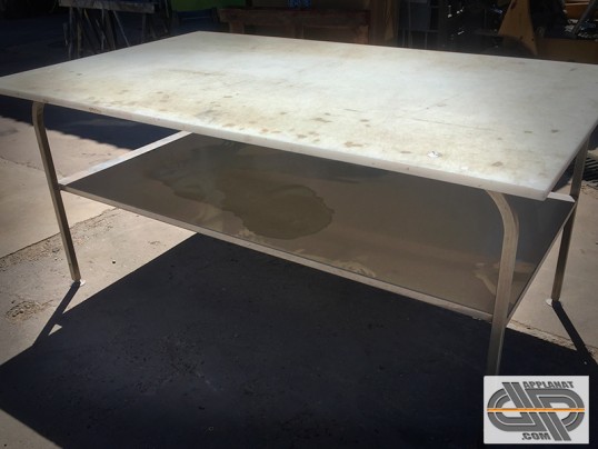 Table de découpe de boucherie d'occasion