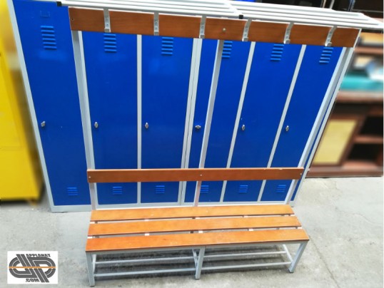 vestiaire salissant banc penderie