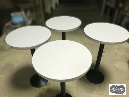  lot tables mange debout occasion materiel pro chr