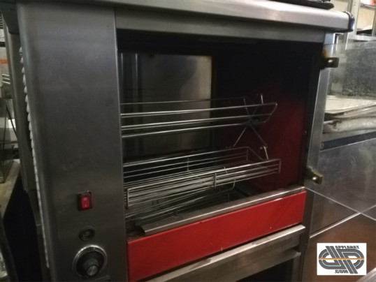 rotissoire electrique professionnelle a balancelles occasion doregrill 12NE