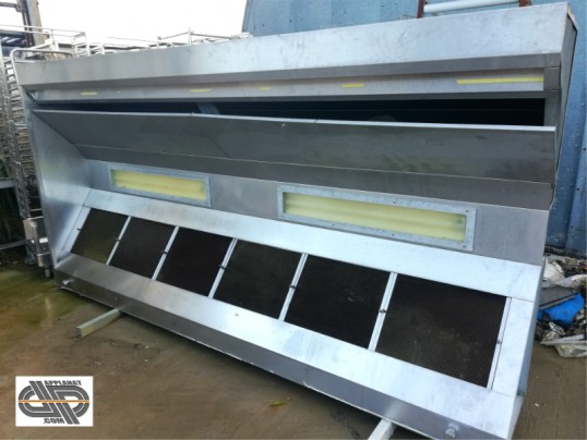 Hotte statique professionnelle inox - 3,00m occasion