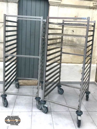chariot echelle de transport gastronorme GN 2/1 occasion