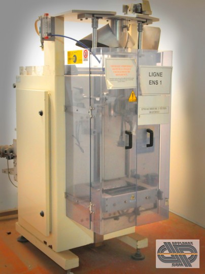 ensacheuse verticale pour sachets coussin injection gaz