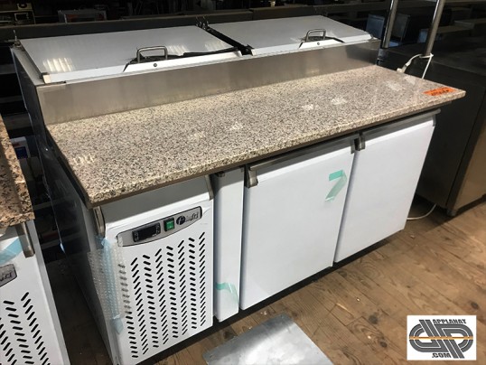 Meuble préparation pizza 1m50 – LUFRI MP 15