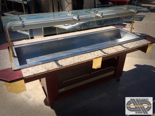 Buffet bain marie self service d'occasion