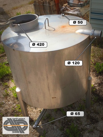 Contenair inox 1000 Litres