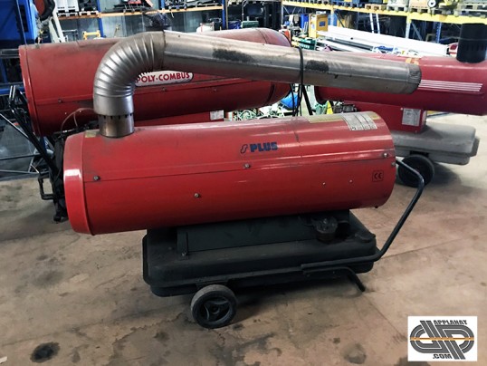 generateur air chaud a cheminée occasion 1800 m3/h 52 kw