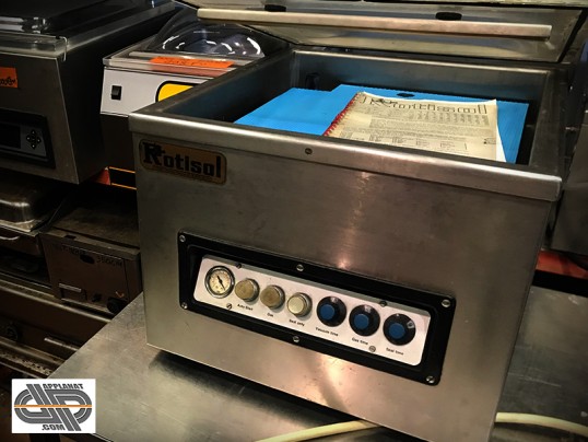 Machine sous vide de table avec ré-injection gaz inerte occasion avec rénovation incluse