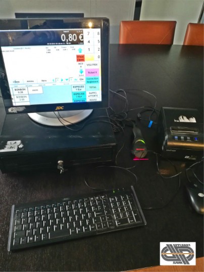Caisse enregistreuse tactile X-POS 755P 