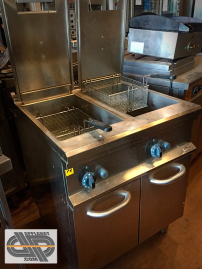 Friteuse double cuve d'occasion