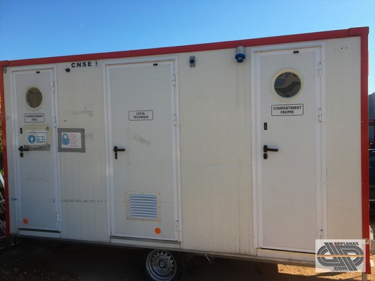 Unité mobile de décontamination