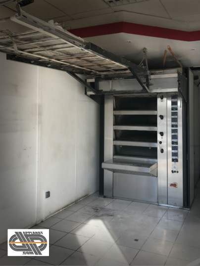 Four boulangerie a soles 4 étages 1 voie 800 mm BONGARD OMEGA
