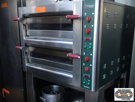 Four à pizza double étage - CUPPONE – TH435/2M – C5 - CP