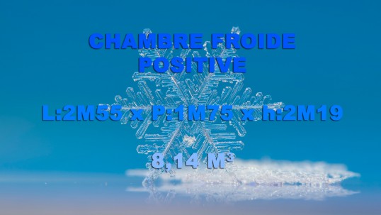 Chambre froide d'occasion