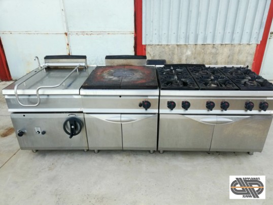 ligne de cuisson professionnelles gaz occasion BERTO'S