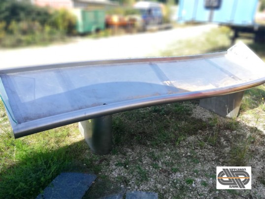 Banc de poissonnerie en inox