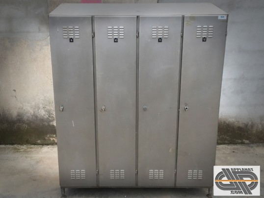 vestiaire d'occasion inox industrie salissante