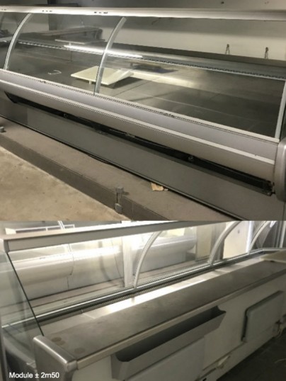 Module vitrine boucherie ± 2m50 d'occasion