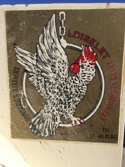 ancien logo fonderie LOISELET 287500 VERNOUILLET